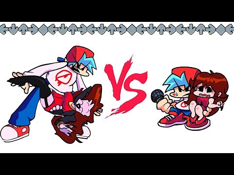 FnF Tall Boyfriend VS Short Boyfriend | FNF ANIMATION