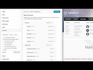 UberMenu 3 - Adding Menu Items (WordPress Mega Menu)