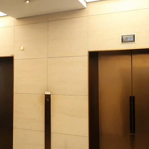 [ Unique Buttons and Floor Indicators ] Otis Elevator Ride Record at Namsan Square, Chungmuro, Seoul