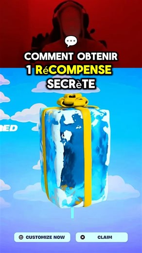 Comment Obtenir une RÉCOMPENSE SECRÈTE GRATUITEMENT sur FORTNITE ! 🤫🔐 #shorts