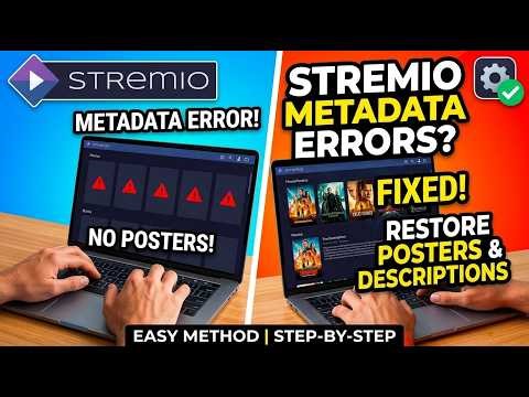 Solving Stremio Metadata Provider Errors To Restore Movie Posters and Descriptions