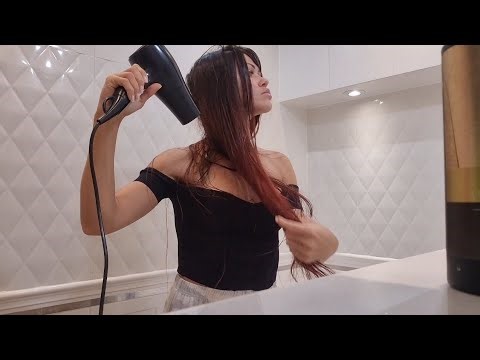 Cozy Hair Dryer Sounds for Sleep & Relaxing White Noise No Middle ADS