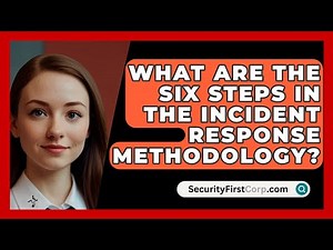 What Are The Six Steps In The Incident Response Methodology? - SecurityFirstCorp.com