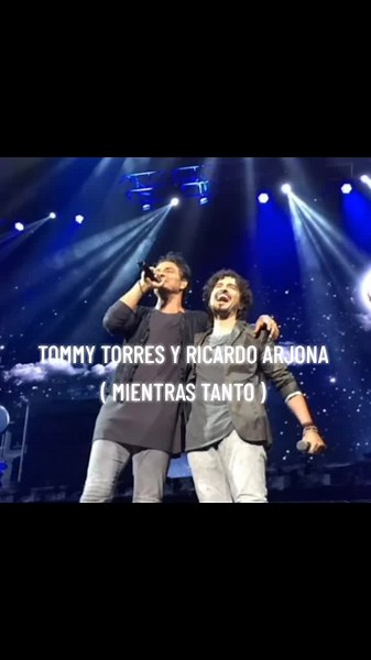 Tommy Torres y Ricardo Arjona ( Mientras tanto ) #tommytorres #rolon #recuerdo #populares #pop #rolitaschidas #paratuamor #arjona #mientrastanto