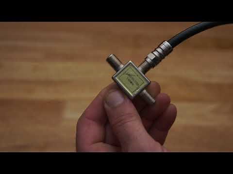 2 Way F2A Splitter - Power pass