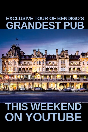 125K views · 1.3K reactions | An exclusive behind-the-scenes tour of Bendigo’s grandest pub — the Shamrock Hotel — including the top floor that’s been closed and untouched for over a century. Dropping on YouTube this Saturday. | The Local | Facebook