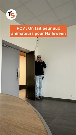 À l'occasion d'Halloween, on a décidé de faire une petite frayeur à nos employés... 👻 | Team Square