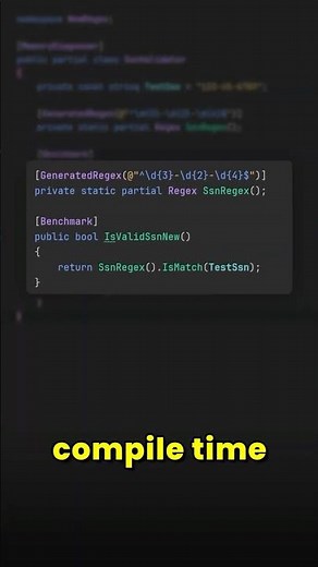 Super Fast Regex in C#