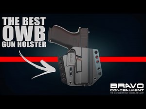 The BEST OWB Gun Holster! - Bravo Concealment