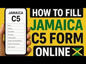 Jamaica C5 Form: How to Complete the Electronic Passenger Declaration Online (Step-by-Step Tutorial)