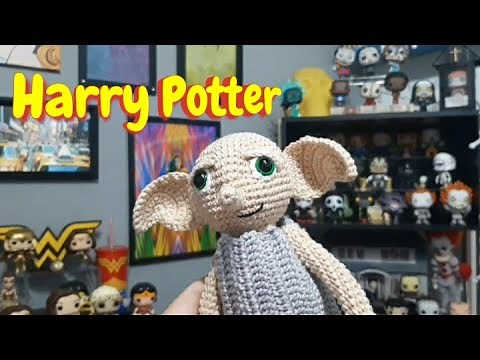 Harry Potter Amigurumi!!! DOBBY (part 1) #amigurumi #crochet #harrypotter