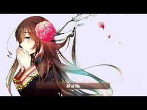 Nightcore - All of Me