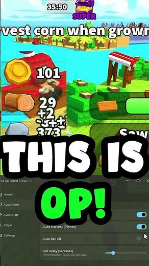 FREE Build An Island Script GUI – OP Auto Farm! 💰