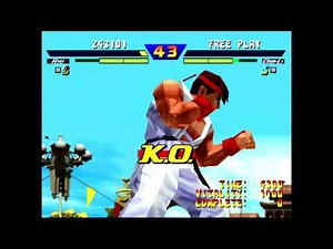 Street Fighter EX (Arcade) Playthrough as Ryu