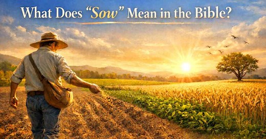 What Does Sow Mean in the Bible? | FaithPot