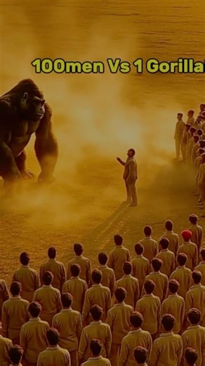 What If a Gorilla Fought 100 Men?