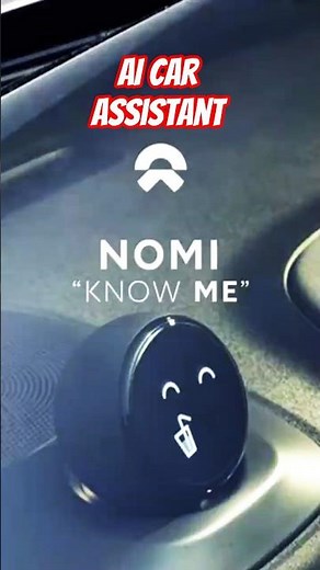 Meet NOMI 🤖 | The AI Asst. Inside China’s NIO Cars #NOMI #NIO #AICar #SmartCars #shorts
