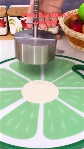 Burger Pressing Machine #kitchen #kitchenappliance