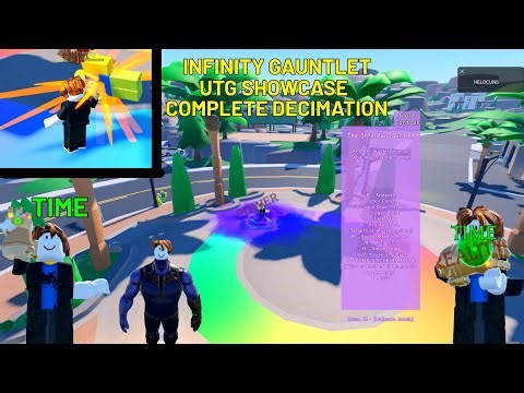 Paradise Island UTG | Infinity Gauntlet Showcase