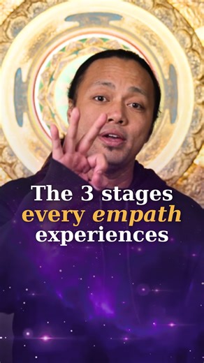 There are 3 stages of being an empath. Comment below what stage you feel like you're in 👇 Let’s break it down together. Stage 1: Sensitivity: - You feel the world deeply, absorbing emotions around you. - You learn to distinguish between your emotions and those of others. - You realize your empathic nature for the first time. Stage 2: Neutrality: - You find your center amidst the noise. - You easily practice emotional detachment to observe without absorbing. - You gain clarity on how to protect 