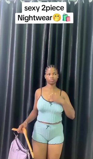 Sexy 2piece Nightwear😍🤭 Available in display colour's🛍️ Size:XL 🏷️9,500🛒 To order kindly send a DM via Whatsapp09061327201 Location is Ado Ekiti we deliver nationwide🚚💃🏾 #llmstartingwithgrace #lingerievendorinadoekiti #supportsmallbusiness #SexyNightwearforsexyladies😍 #happynewweekeveryone😙💕😘