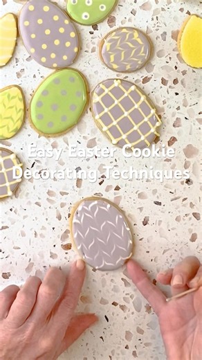 4 Easy and Beginner-friendly Easter Cookie Decorating Techniques