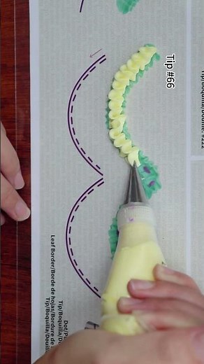 How to Use Leaves Piping Tips 66 and 70? #Icing Nozzle #Piping Techniques #Cake Tutorial
