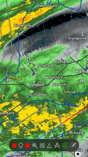 45K views · 122 reactions | Radar imagery shows wide spread rainfall across our region. This expected to last until tomorrow with some breaks. | Ontario Storm Forecast Service | Facebook