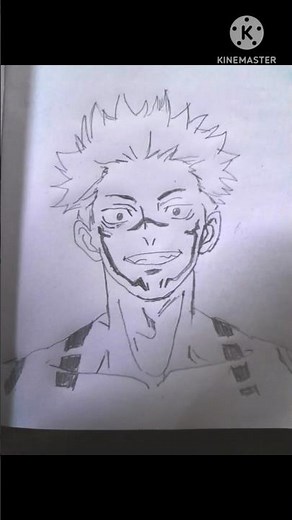 How to Draw Sukuna's Face & Tattoos | Jujutsu Kaisen Art Tutorial