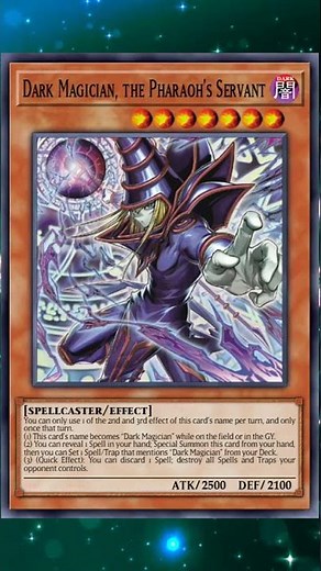 Dark Magician, the Pharaoh’s Servant #yugioh #yugiohtcg #yugiohcards