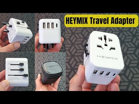 HEYMIX Travel Adapter - Unboxing