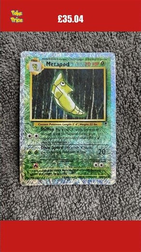 💸 Metapod Sold for £35.04! Worth it?! #shorts