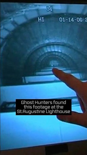 Paranormal Evidence From Infamously Haunted St.Augustine Lighthouse Caught By Ghost Hunters #shorts