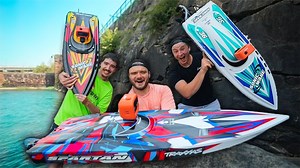 1.7K views · 47 reactions | Triple Threat Rc Boat Fishing Showdown! #challenge #fishing #boat #boating #friendship #usa | AYO Fishing | Facebook