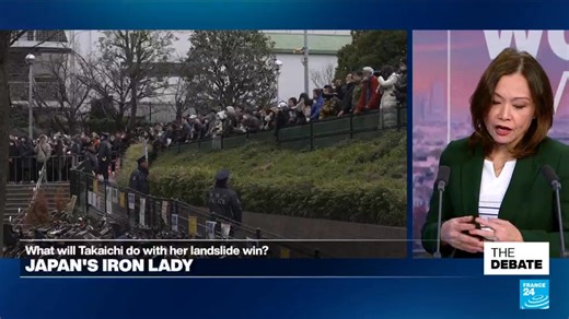 🇯🇵 Yuka Royer tells #F24Debate how #SanaeTakaichi’s image and messaging drove her landslide victory ➡️ https://f24.my/BjFR | The Debate - France 24