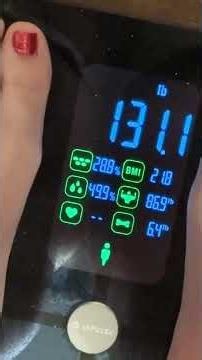 Check your weight with this smart digital scale