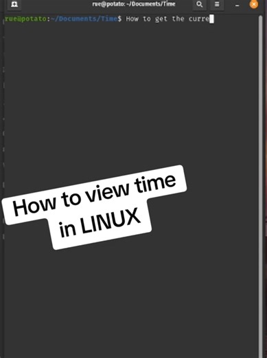 Finally I know what time it is #arch #Linux #ruby #guide #tech