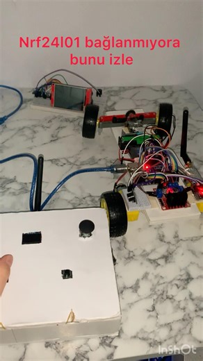 Nrf bağlanmıyorsa izle#nrf24l01 #kodateşi #arduino #new #markrober #mrbeast #shorts #keşfet #diy