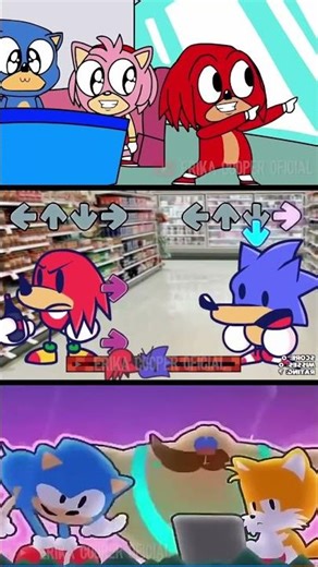 FNF VS Sonic Inescapable Aisle Gameplay (Sonic Mod) #shorts #sonic