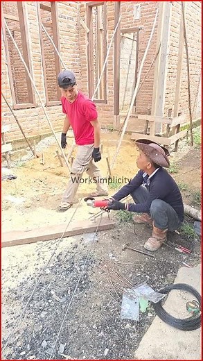 Incredible Bricklaying Technique for a Perfectly Straight Wall - 41