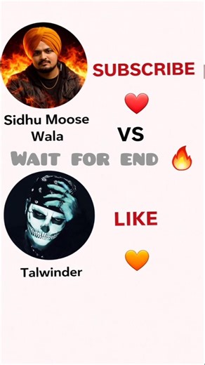 Sidhu moose Vs Talwinder 🔥👑 #viral #shorts #song #sidhumoosewala