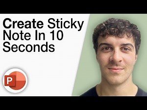 How To Create Powerpoint Sticky Note in 10 Seconds [2025 Full Guide]