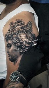 1.6K views · 18 reactions | Perseus Full Sleeve in progress !...