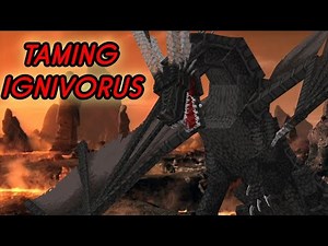 Minecraft Saint's Dragons: Taming Ignivorus ( 1.20.1 Mod )
