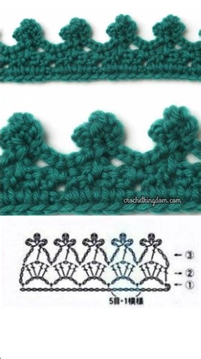 Simple Flower Crochet Edging Patterns 🌸 | Free & Easy