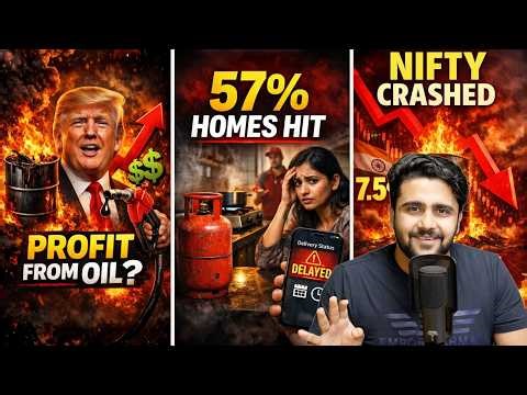 LPG Crisis, Oil War Hits India, Nifty Crash, Air Cargo Spike, Inflation, NSE IPO,CRED: Business News