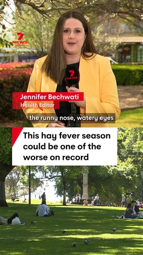 148K views · 370 reactions | The hay fever season has kicked off and experts are warning that this year will be particularly bad for those suffering from symptoms. #hayfever #sneezing #health #allergies #pollen | 7NEWS Australia | Facebook