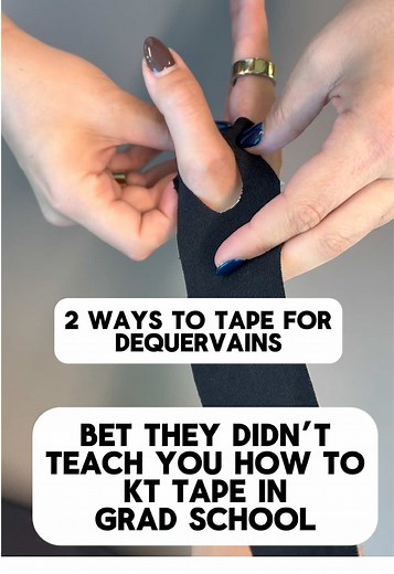 De Quervain’s Pain Relief with KT Taping Techniques