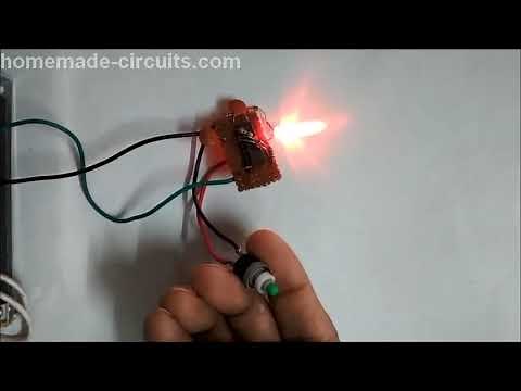 Simple Flip Flop Circuits - Bistable Relay Switch