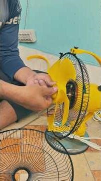 Amazing High-Speed Fan Installation 😱